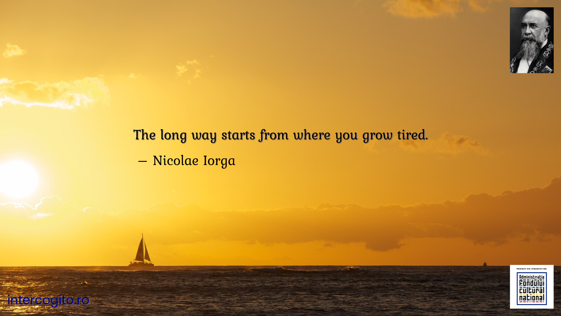The long way starts from where you grow tired.