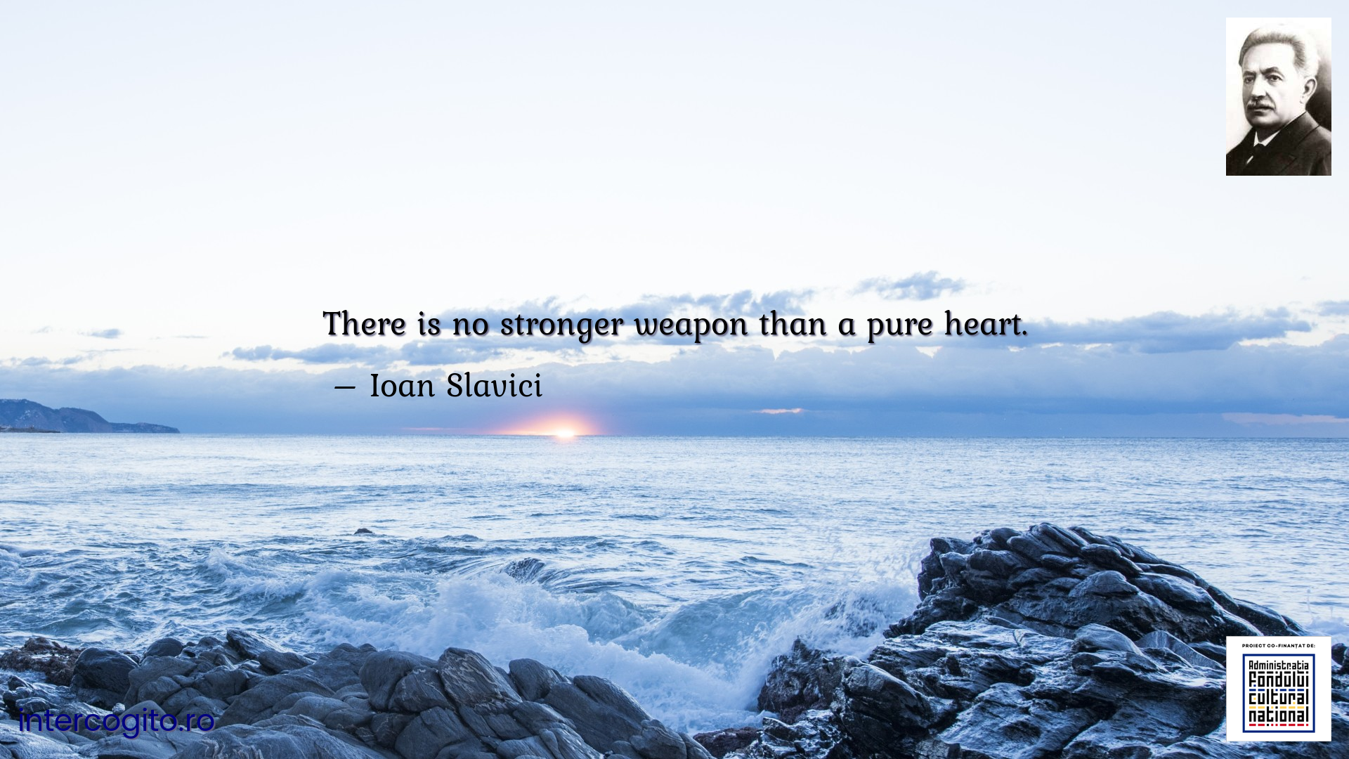 There is no stronger weapon than a pure heart.