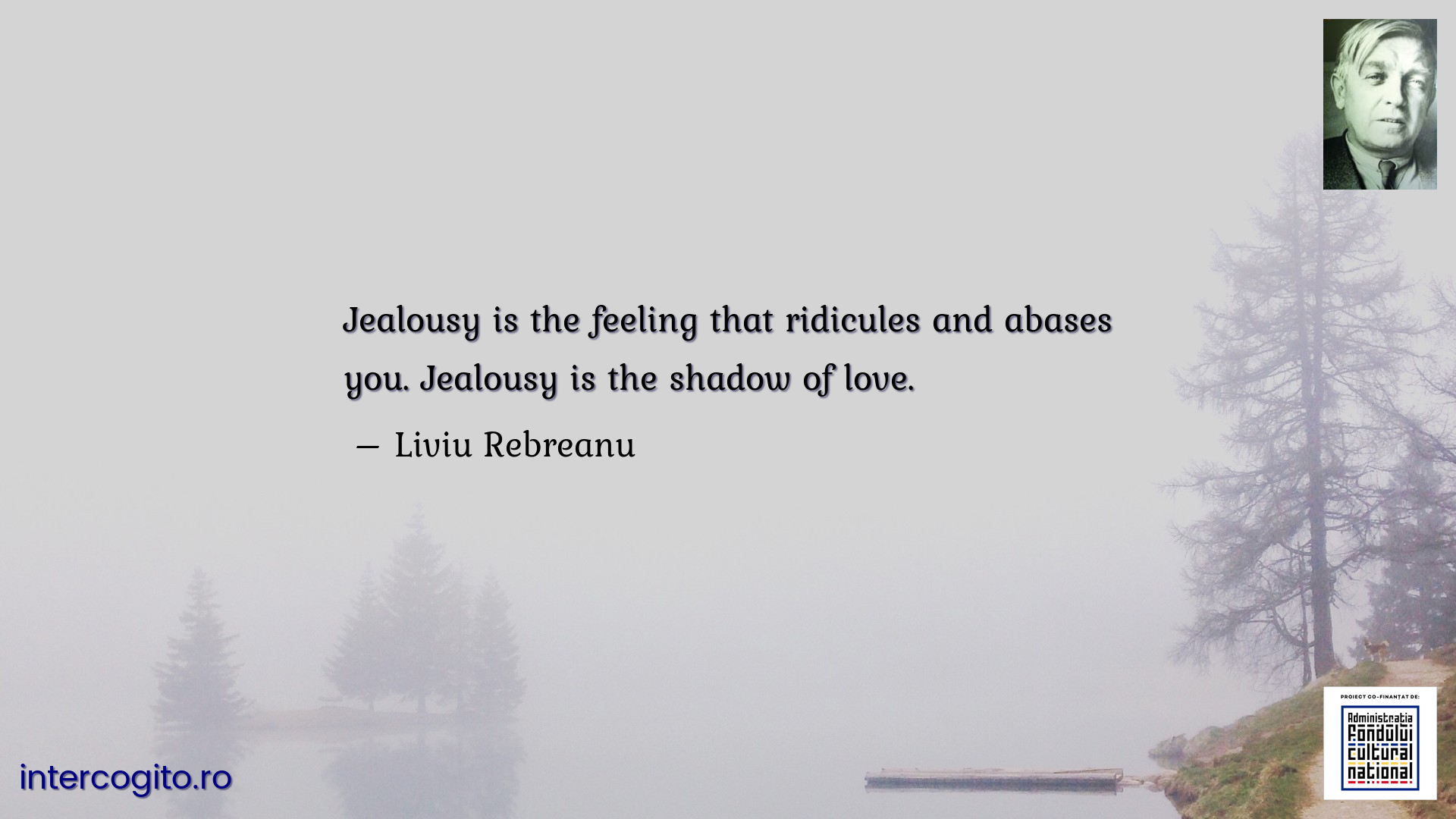 Jealousy is the feeling that ridicules and abases you. Jealousy is the shadow of love.