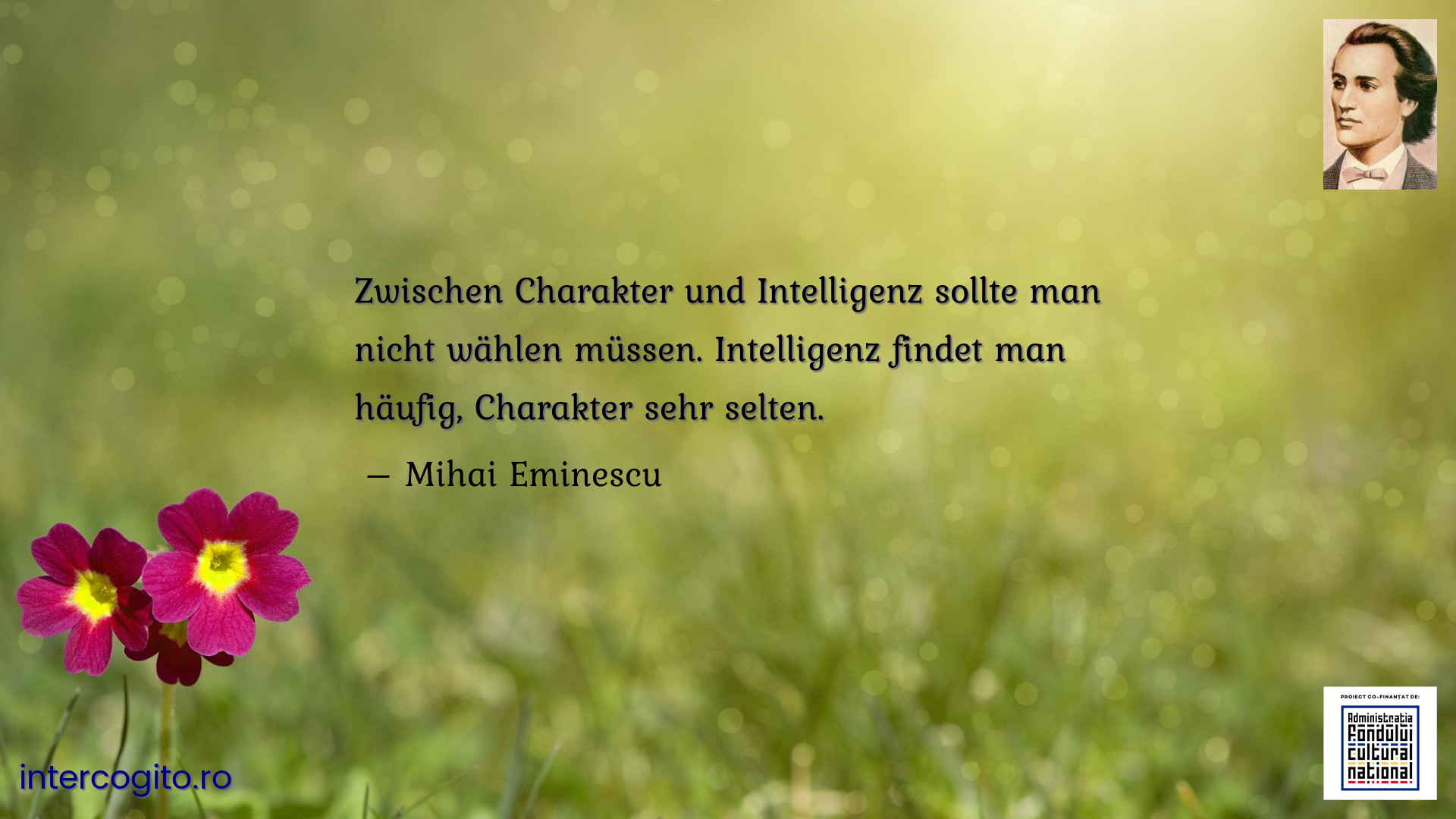 Zwischen Charakter und Intelligenz sollte man nicht wählen müssen. Intelligenz findet man häufig, Charakter sehr selten. 
