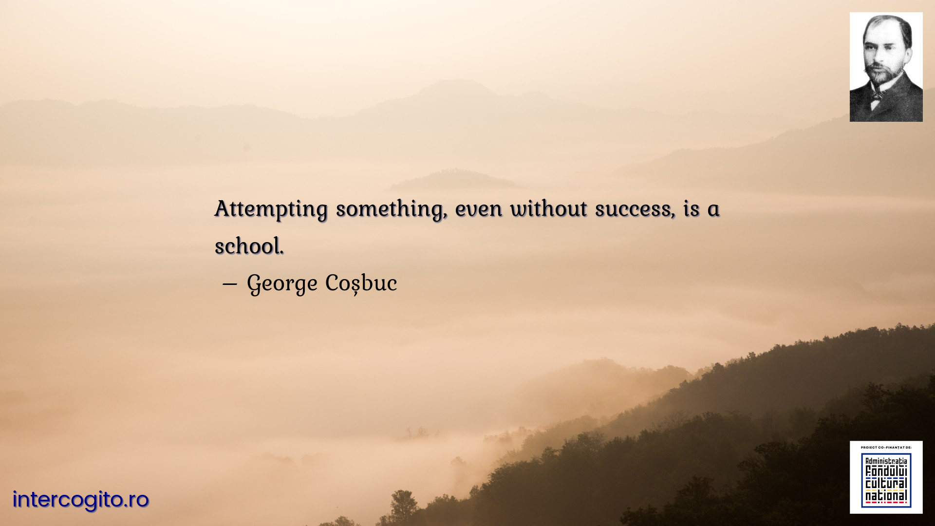 Attempting something, even without success, is a school.